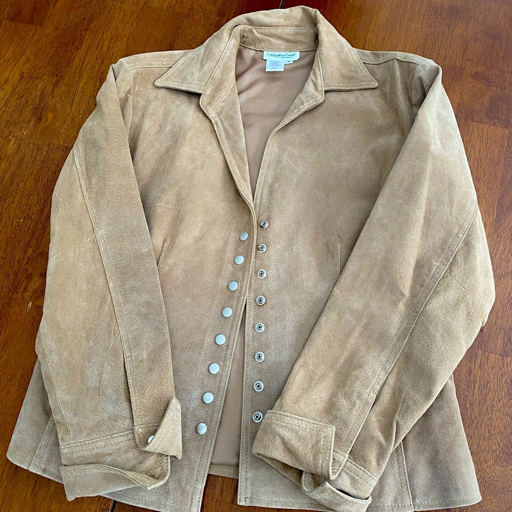 Coldwater Creek Leather Jacket